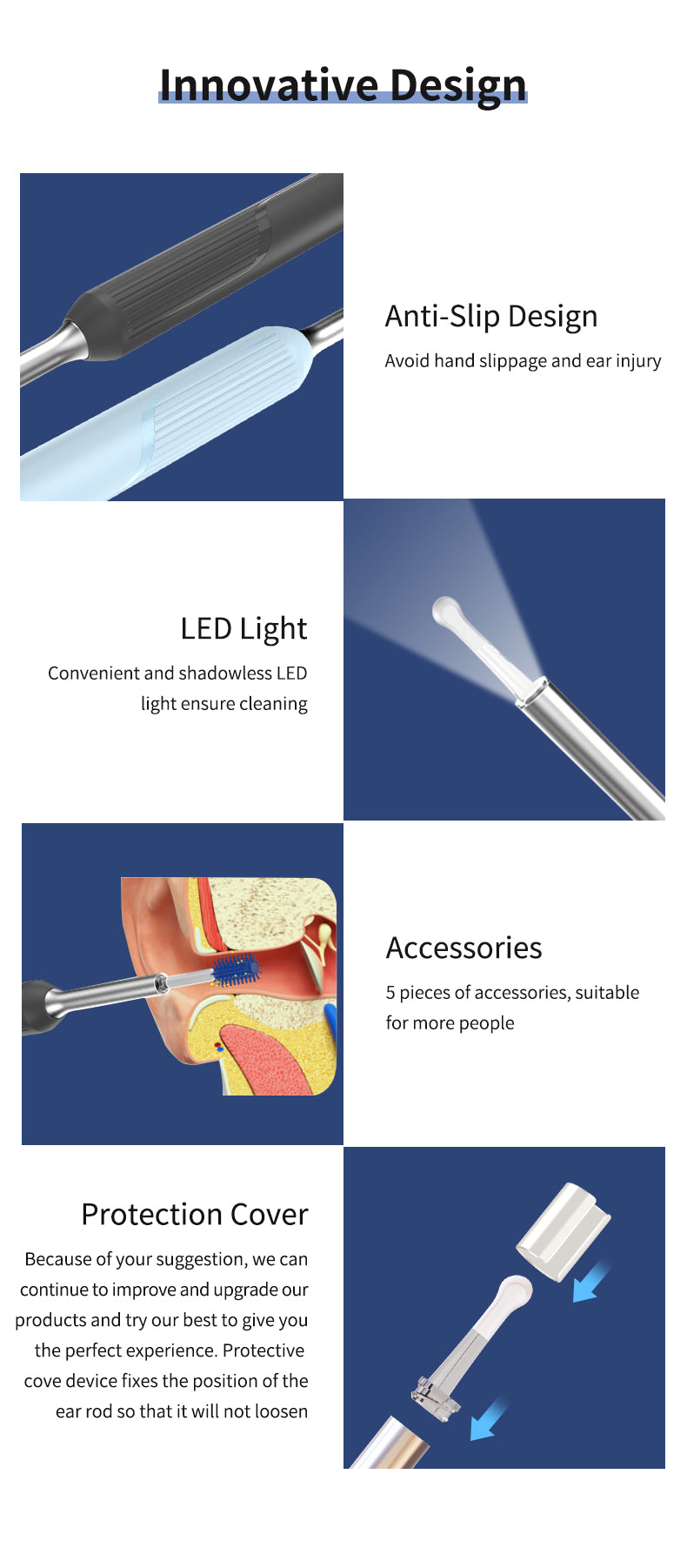 Wireless Smart Ear Cleaner with Camera - Clear Your Ears with Ease