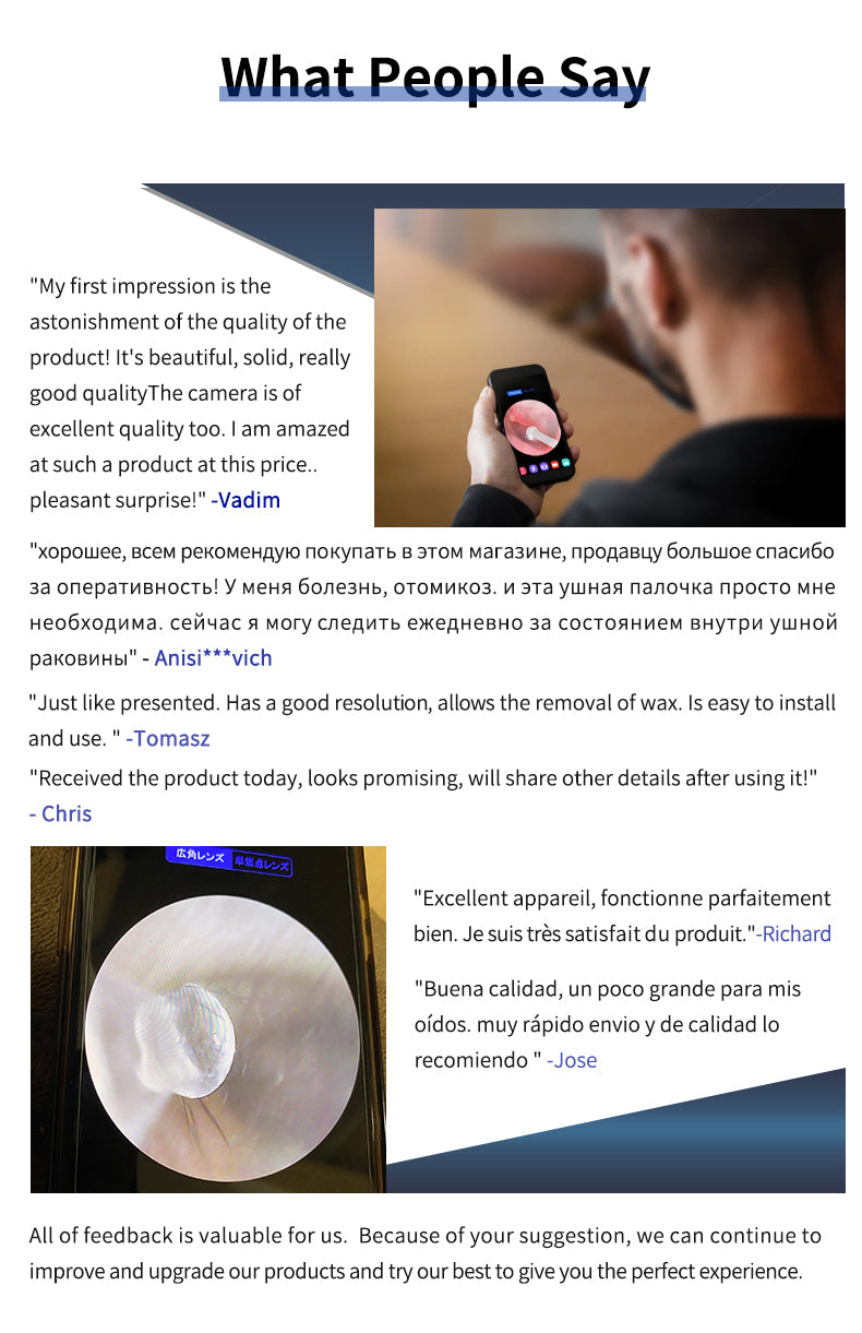 Wireless Smart Ear Cleaner with Camera - Clear Your Ears with Ease