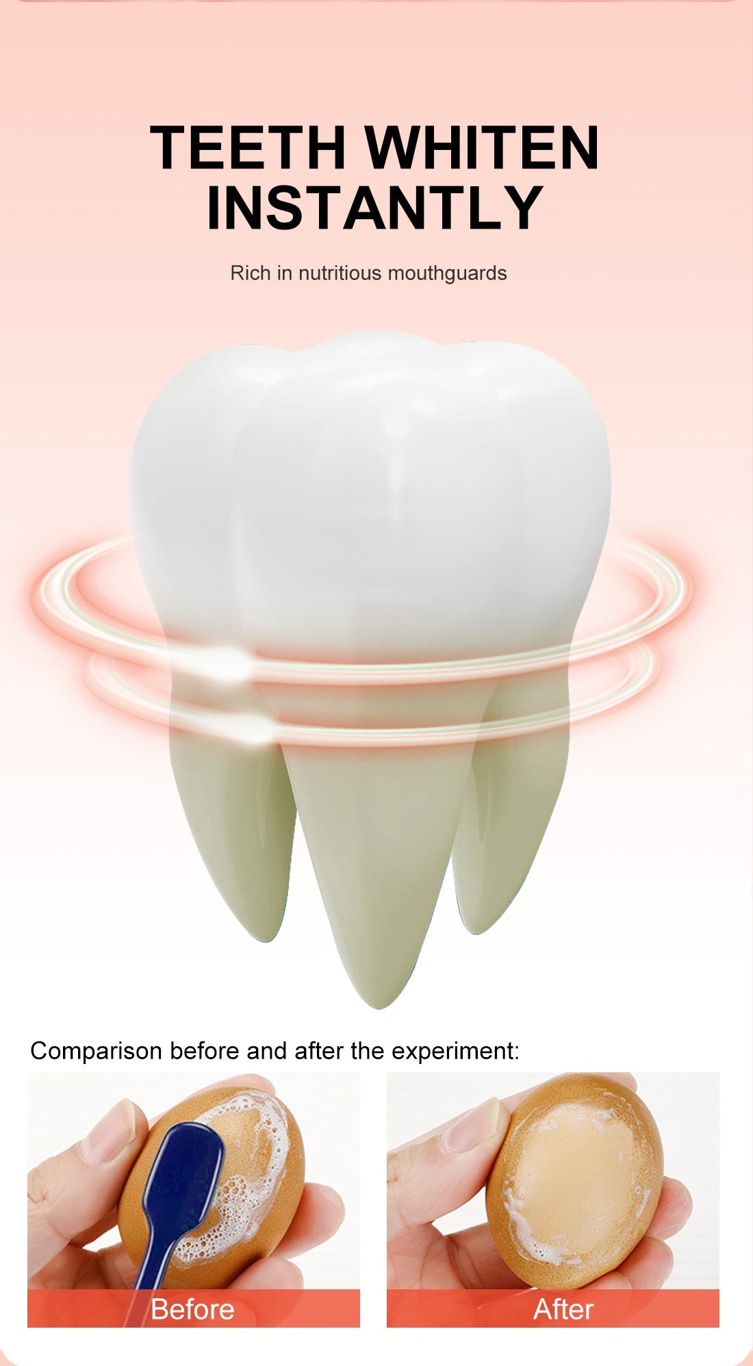 Instant Teeth Whitening Pen for a Brighter Smile - Easy and Effective!