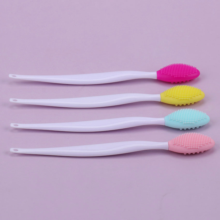 Get Clearer, Glowing Skin with Silicone Glow Brush - Includes Replacement Head for Long-lasting Use!