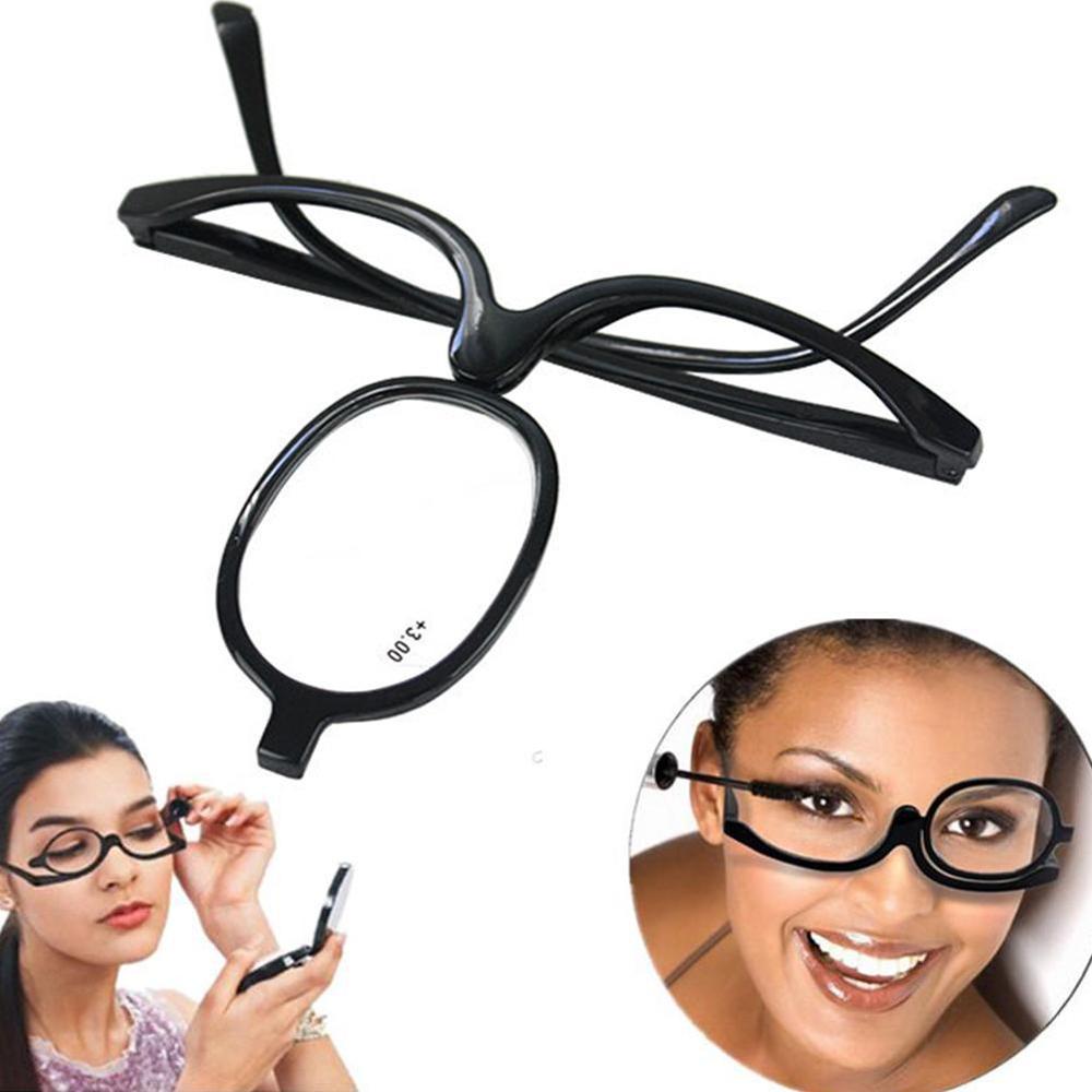 Transform Your Makeup Game with Rotating Magnifying Glasses - Perfect for Flawless Application!