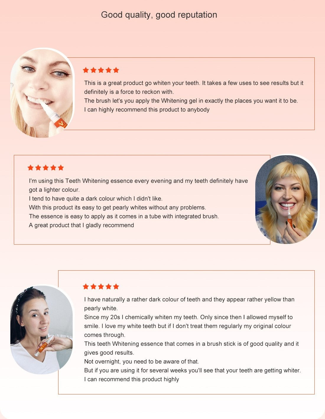Instant Teeth Whitening Pen for a Brighter Smile - Easy and Effective!